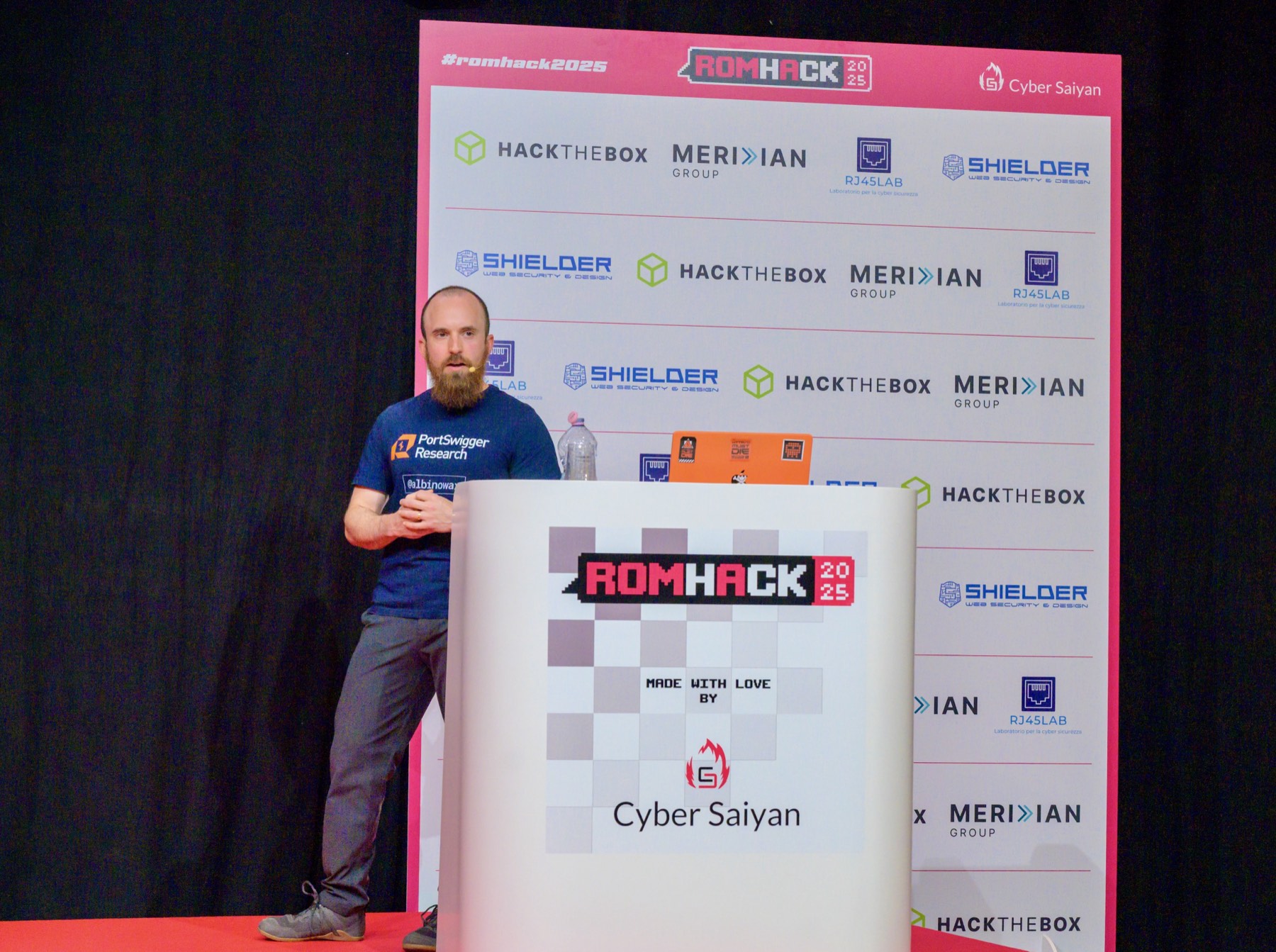 PortSwigger Research on stage