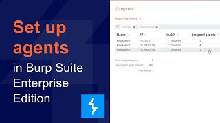 How to set up scanning machines in Burp Suite DAST